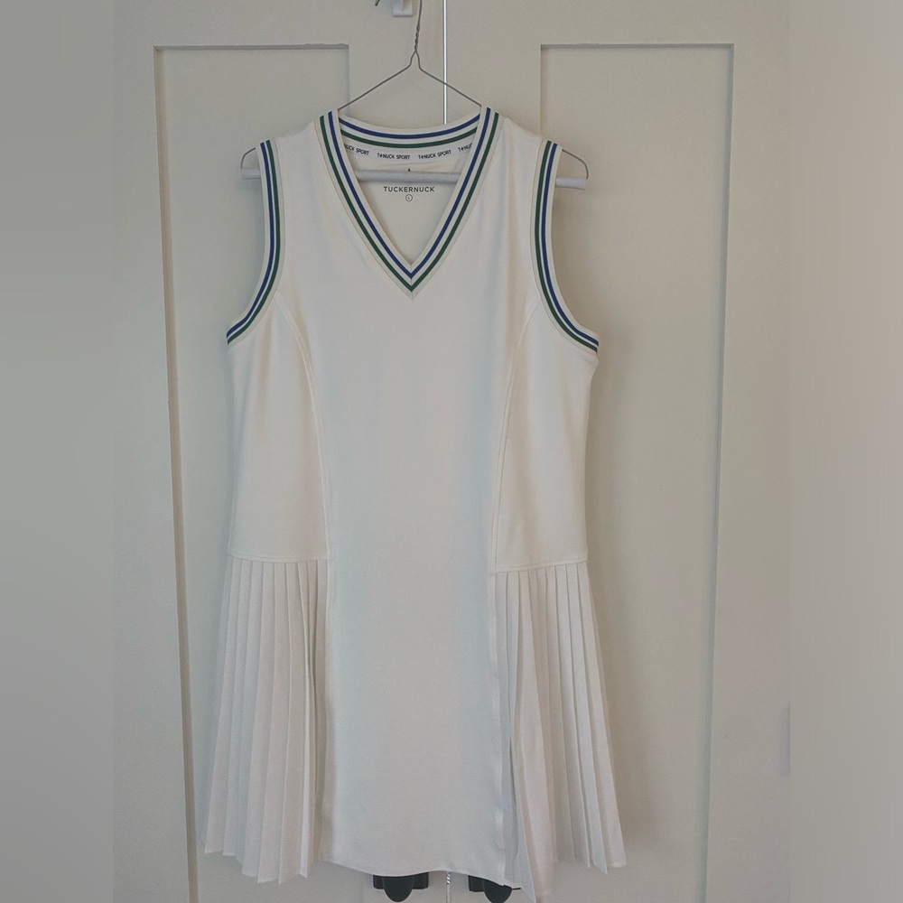 White Tuckernuck tennis dress.